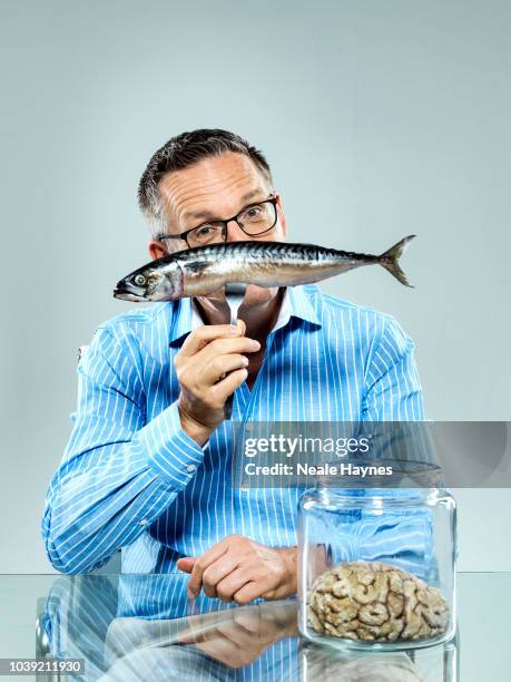 Tv journalist, producer and presenter Michael Mosley is photographed for the Mail on Sunday on June 26, 2018 in London, England.