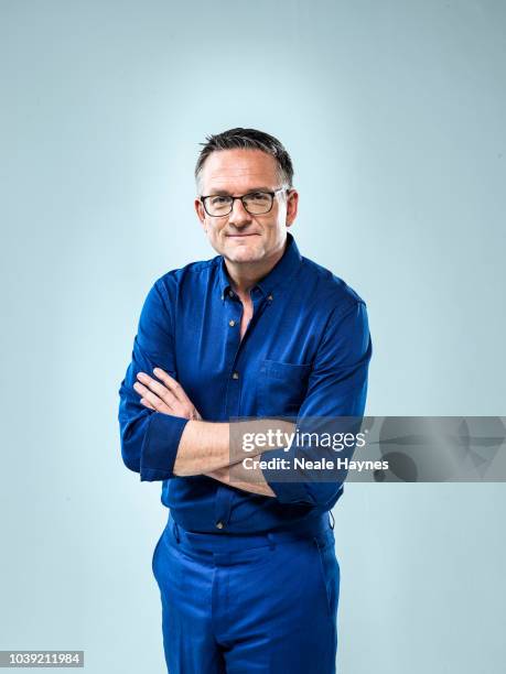 Tv journalist, producer and presenter Michael Mosley is photographed for the Mail on Sunday on June 26, 2018 in London, England.