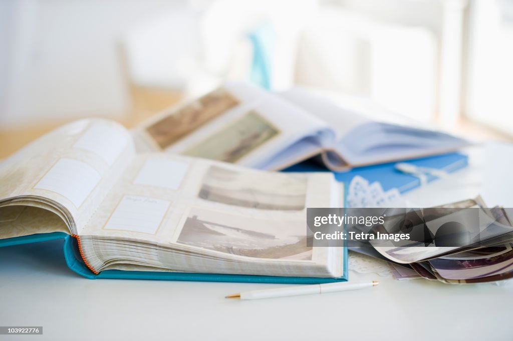 Antique photo albums