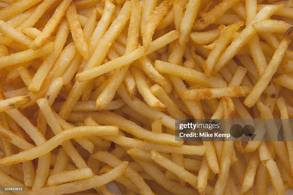 Pile of French fries