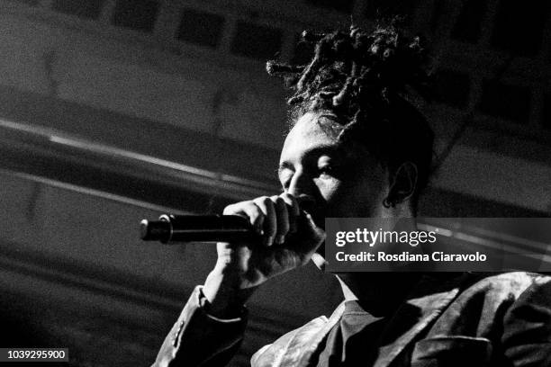 Ghali Italian Rapper Concert Ghali (Rapper) Photos and Premium High Res Pictures - Getty Images