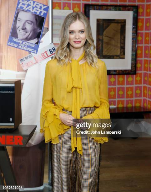 Sara Paxton attends "The Front Runner" photo call at Crosby Street Hotel on September 24, 2018 in New York City.