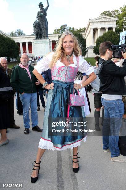 Nicole Belstler-Boettcher during the 'Sixt Damen Wiesn' as part of the Oktoberfest 2018 at Schuetzenfestzelt at Theresienwiese on September 24, 2018...