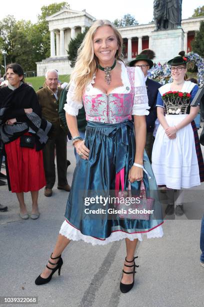 Nicole Belstler-Boettcher during the 'Sixt Damen Wiesn' as part of the Oktoberfest 2018 at Schuetzenfestzelt at Theresienwiese on September 24, 2018...