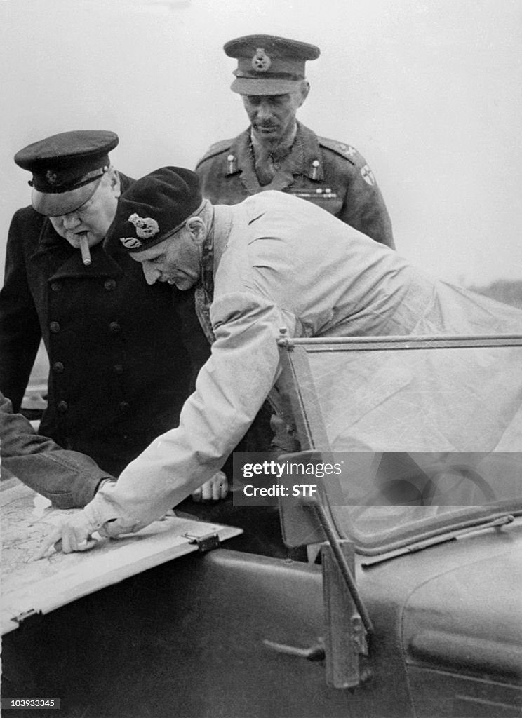 Photo prise en 1944 du Premier ministre