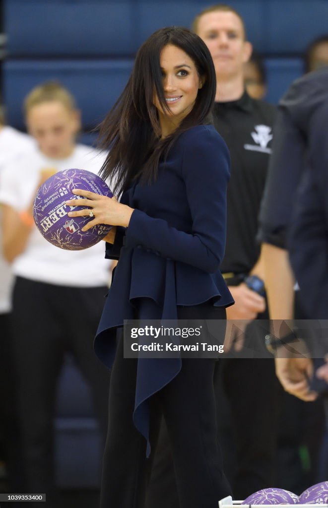 The Duke And Duchess Of Sussex Attend The Coach Core Awards