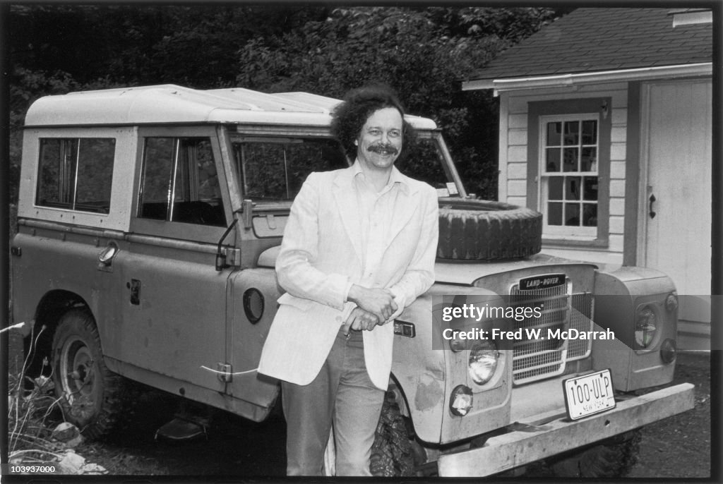 Ed Sanders Portrait of American musician, author, and activist Ed Sanders as he ...