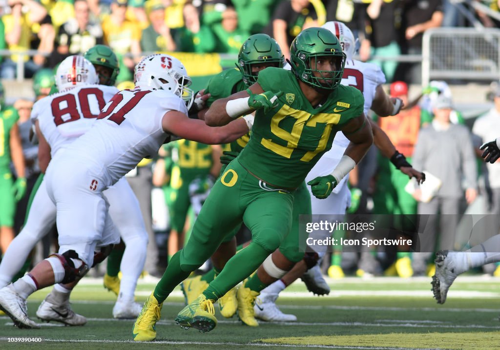 COLLEGE FOOTBALL: SEP 22 Stanford at Oregon