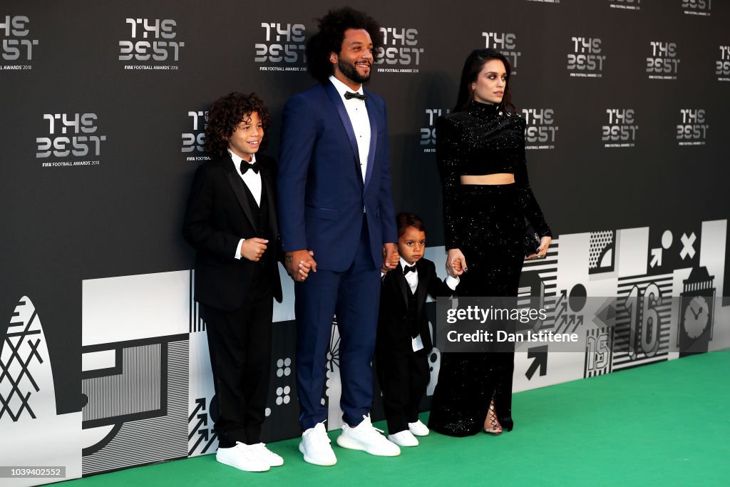 The Best FIFA Football Awards - Green Carpet Arrivals