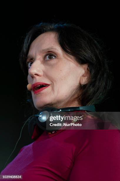 Luz Casal attends the 'Presente y Futuro de la Investigación del Cancer' event on September 24, 2018 in Madrid, Spain.