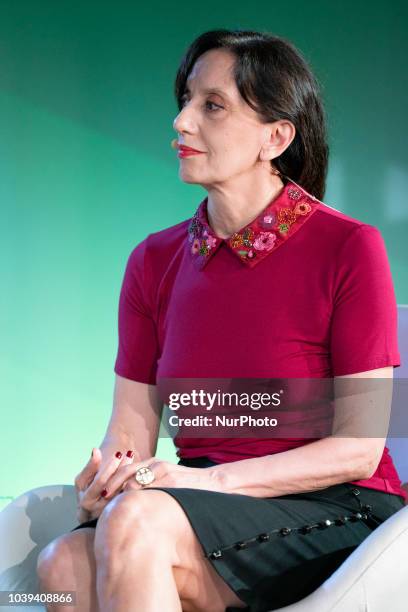 Luz Casal attends the 'Presente y Futuro de la Investigación del Cancer' event on September 24, 2018 in Madrid, Spain.