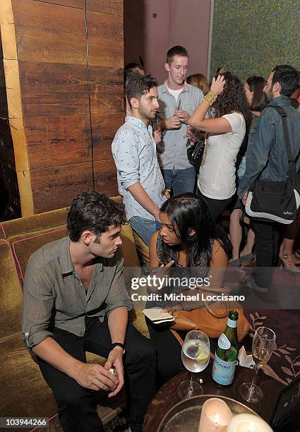 Actor Penn Badgley attends Lacoste L!VE at The Rose Bar at Gramercy Park Hotel on September 8, 2010 in New York City.