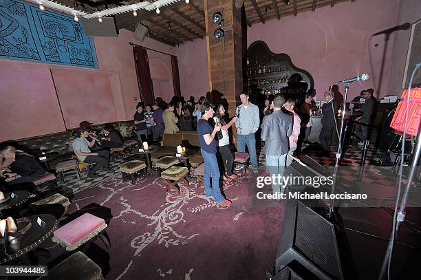 General view of atmosphere during Lacoste L!VE at The Rose Bar at Gramercy Park Hotel on September 8, 2010 in New York City.