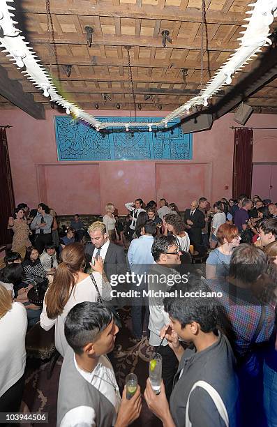 General view of atmosphere during Lacoste L!VE at The Rose Bar at Gramercy Park Hotel on September 8, 2010 in New York City.