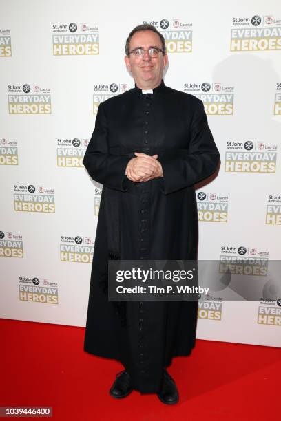 The Reverend Richard Coles attends the St John Ambulance Everyday Heroes Awards, supported by Laerdal Medical, which celebrate those that save lives...