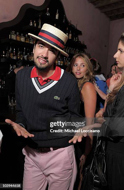 Cassidy attends Lacoste L!VE at The Rose Bar at Gramercy Park Hotel on September 8, 2010 in New York City.