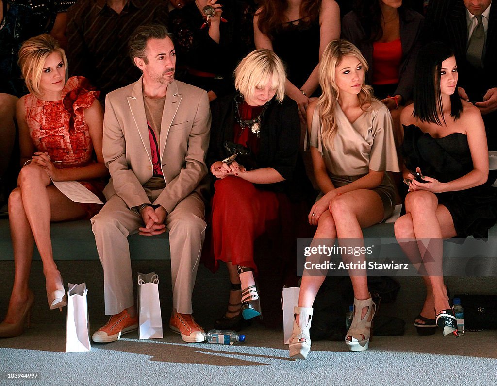 Christian Siriano - Front Row - Spring 2011 MBFW