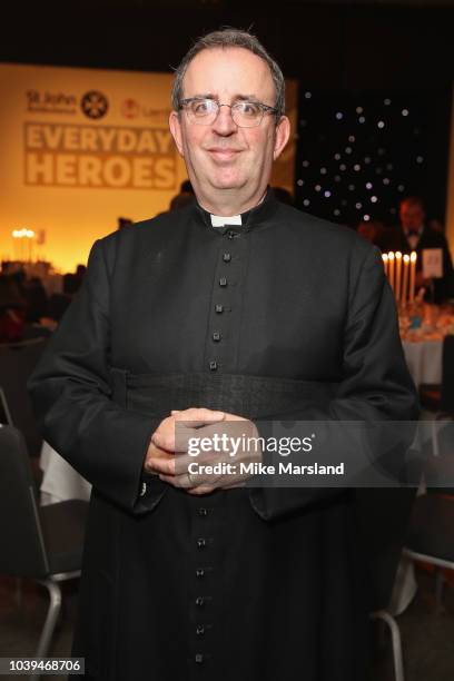 The Reverend Richard Coles attends the St John Ambulance Everyday Heroes Awards, supported by Laerdal Medical, which celebrate those that save lives...