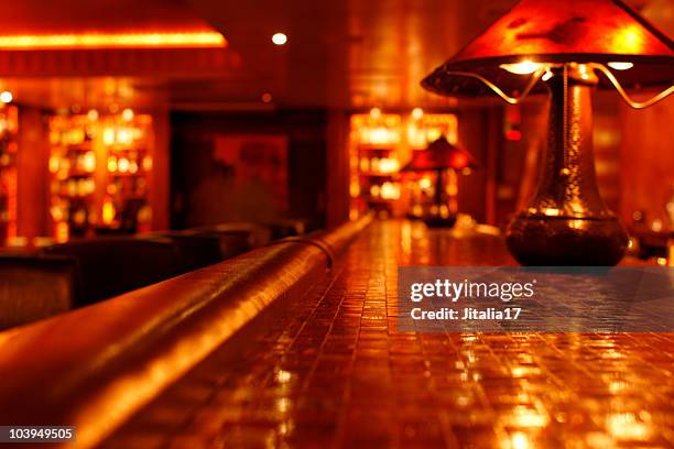 speakeasy-style bar/club - view from the bartop - speakeasy stock pictures, royalty-free photos & images