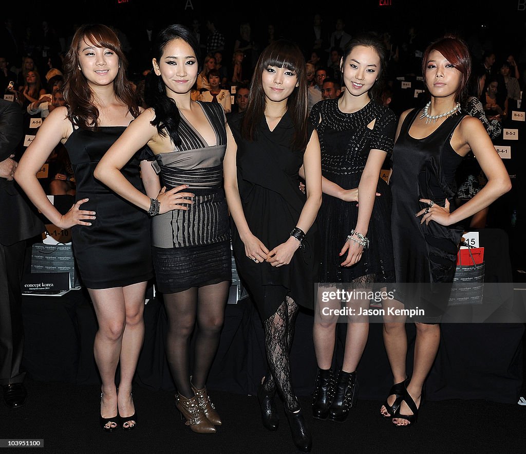 Concept Korea - Front Row - Spring 2011 MBFW