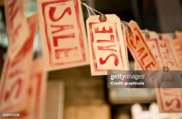 sale tags - reduction stock pictures, royalty-free photos & images