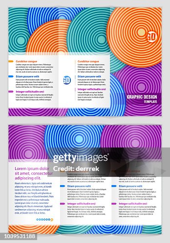 Leaflet Design Example High-Res Vector Graphic - Getty Images