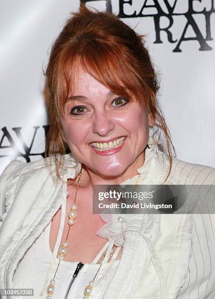 Actress Julie Brown attends the premiere of "Heaven's Rain" at ArcLight Cinemas on September 9, 2010 in Hollywood, California.