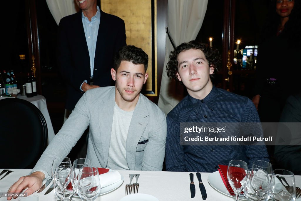 Ryder Cup Dinner At Hotel Barriere Le Fouquet's Paris