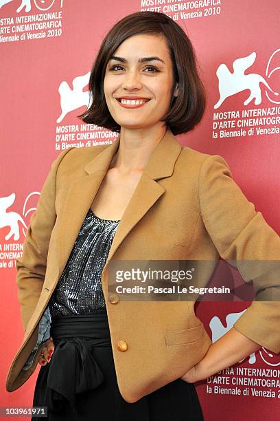 Actress Shannyn Sossamon attends the "Road To Nowhere" photocall during the 67th Venice Film Festival at the Palazzo del Casino on September 10, 2010...