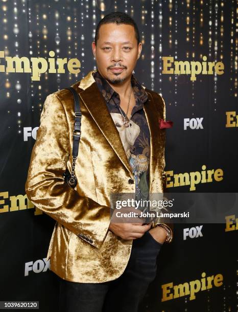 Terrence Howard attends "Empire" season 5 premiere at Lafayette on September 24, 2018 in New York City.