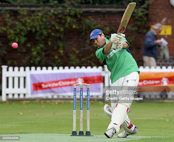 Campbell Hughes of Urban Projects pulls during the London Corporate Cup Final between Urban Projects and Hogan Lovells during the Save the Children...