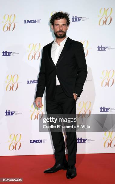 Francesco Montanari attends "Fulvio Lucisano - Sotto Il Segno Del Cinema" event at Maxxi Museum on September 24, 2018 in Rome, Italy.