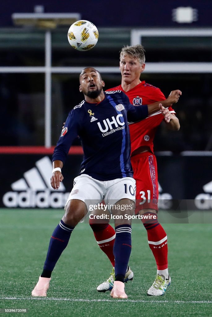 SOCCER: SEP 22 MLS - Chicago Fire at New England Revolution