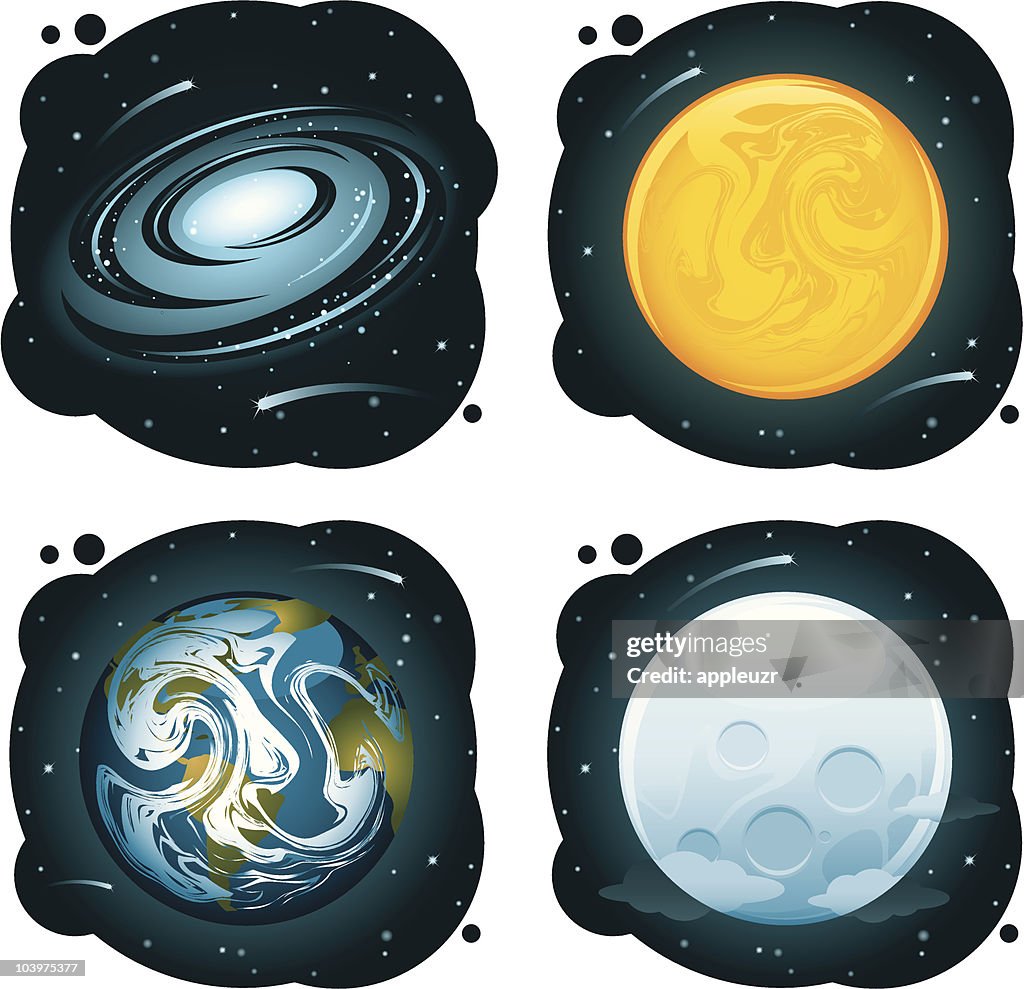 Planets and Galaxies