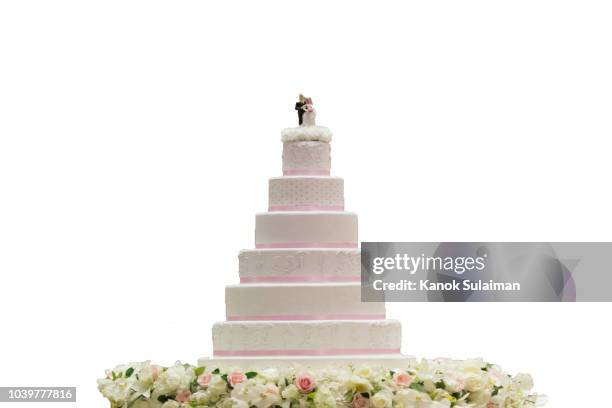 wedding cake - wedding cake stock pictures, royalty-free photos & images