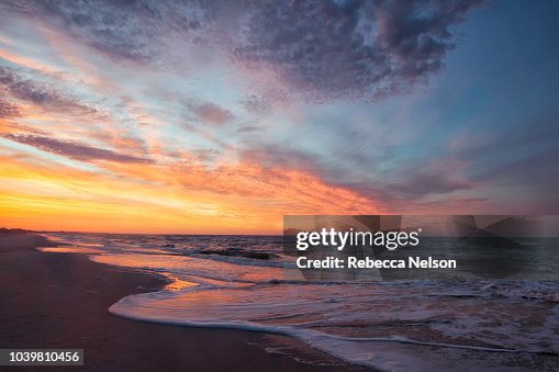 Sunrise seascape at the Gulf of Mexico Sunrise seascape at the Gulf of Mexico