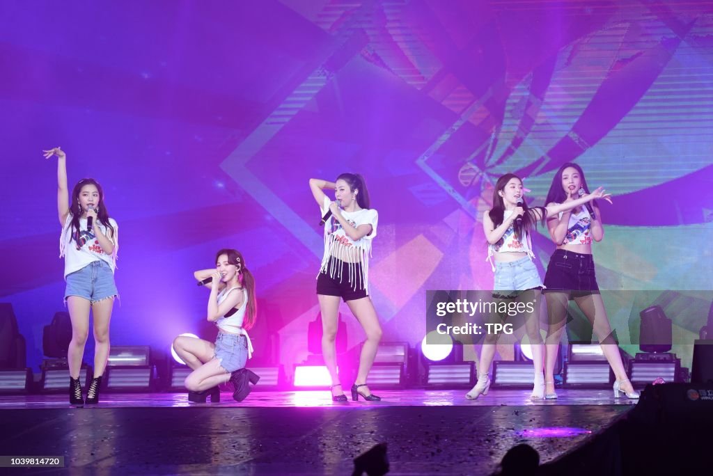 Red Velvet Taipei concert in Taipei, Taiwan, China on 24th September, 2018