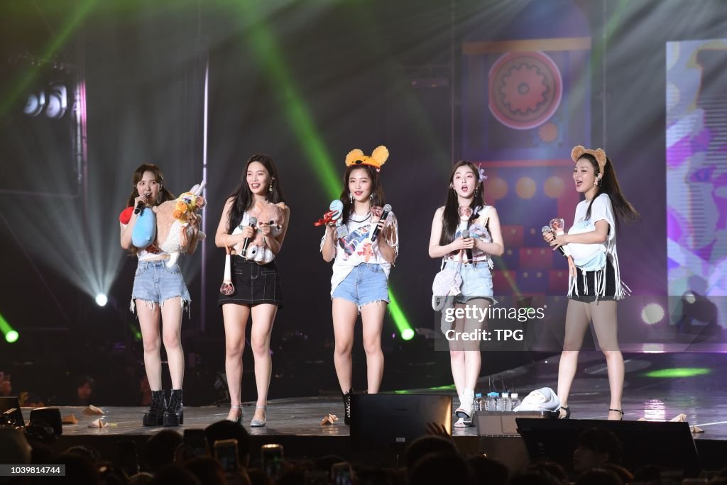 Red Velvet Taipei concert in Taipei, Taiwan, China on 24th September, 2018