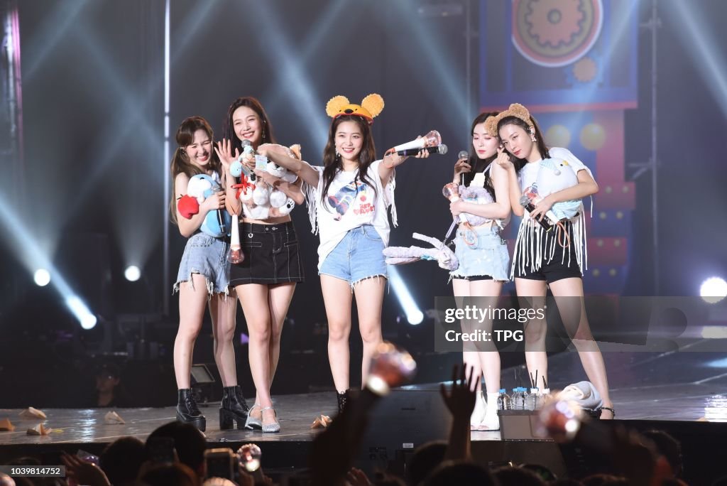 Red Velvet Taipei concert in Taipei, Taiwan, China on 24th September, 2018