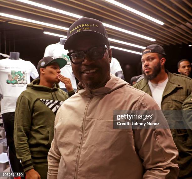 Emory Jones attends A Real Conversation With Emory Jones at Jimmy Jazz on September 24, 2018 in New York City.