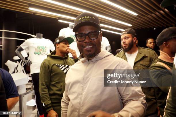 Emory Jones attends A Real Conversation With Emory Jones at Jimmy Jazz on September 24, 2018 in New York City.