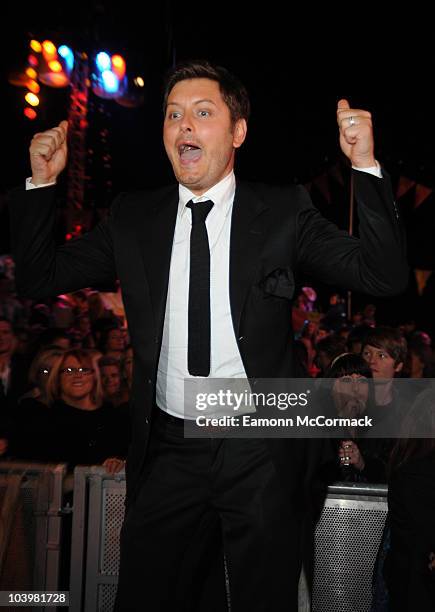 Brian Dowling wins the Ultimate Big Brother Final on September 10, 2010 in Borehamwood, England.