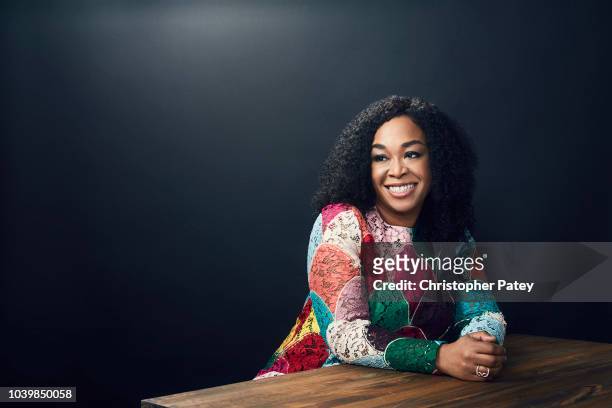 Actor Shonda Rhimes is photographed for the Hollywood Reporter on November 27, 2017 in Los Angeles, California.