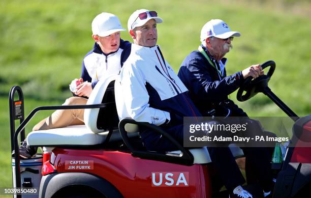 Team USA captain Jim Furyk during preview day two of the Ryder Cup at Le Golf National, Saint-Quentin-en-Yvelines, Paris.