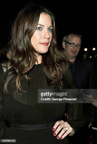 Actress Liv Tyler arrives at the "Super" Premiere held at Ryerson Theatre during the 35th Toronto International Film Festival on September 10, 2010...