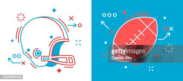 stockillustraties, clipart, cartoons en iconen met voetbal ontwerpelementen - sports team