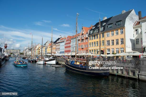 Tourist boat is seen at the Nyhavn harbour in Copenhagen, Germany, 27 August 2013. The finale of the Eurovision Song Contest 2014 is held in the...