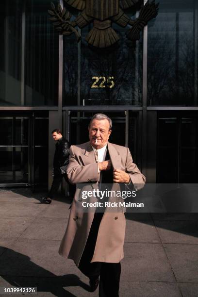 George DeCicco of the Gambino crime family, led by John Joseph "Johnny Boy" Gotti, Jr., currently on trial for racketeering, murder, illegal...