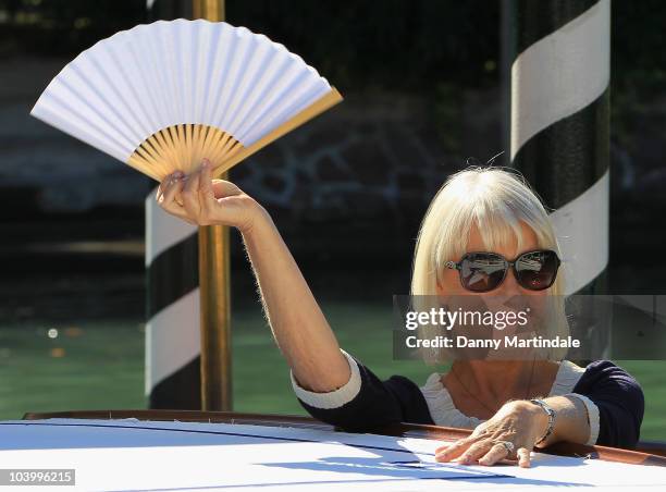 Dame Helen Mirren attends day eleven of the 67th Venice Film Festival on September 11, 2010 in Venice, Italy.