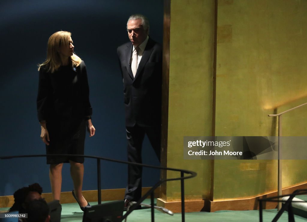 World Leaders Address The United Nations General Assembly